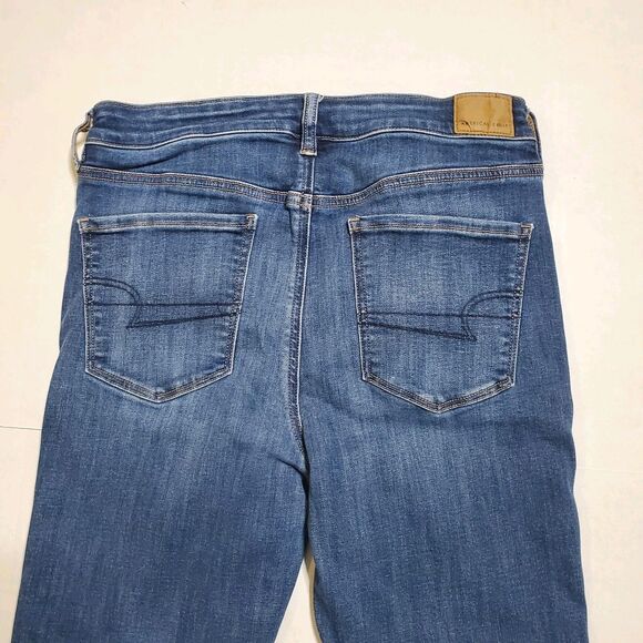 American Eagle Next Level Stretch Curvy Hi Rise Jegging Jeans Size 12 Womens - Picture 6 of 13